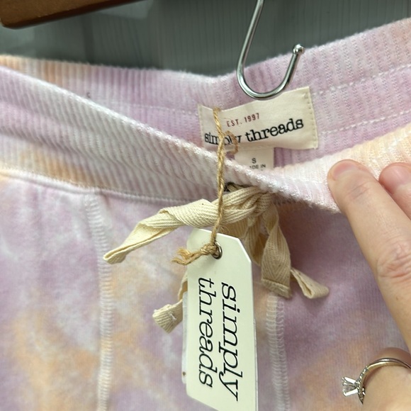 Simply Threads Jogger Pink Tie Dye - Picture 3 of 6
